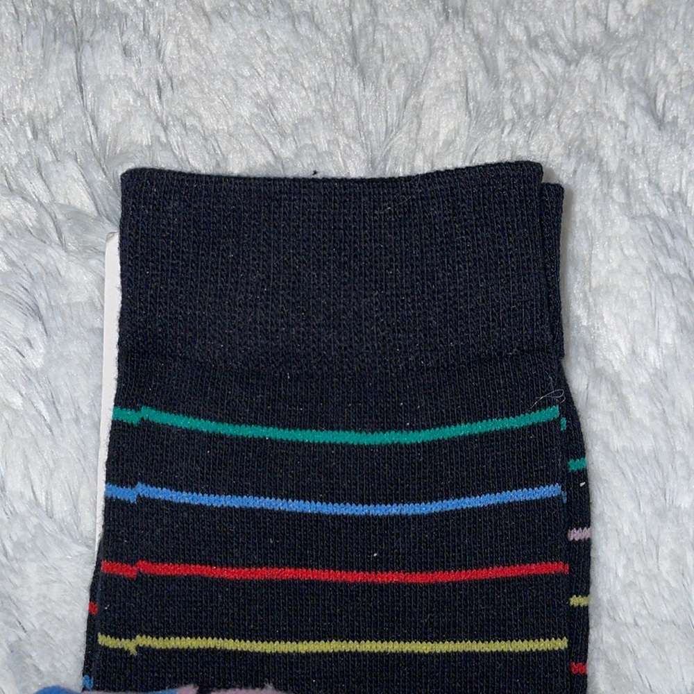 NWT ROYAL CLASS Men's Black Dress Socks.  3 pair. - Picture 6 of 6